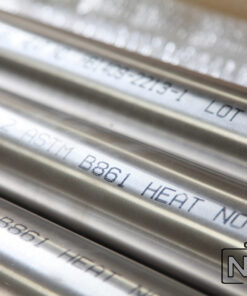 NZKW straight GR1 titanium piping ( Per Meter )