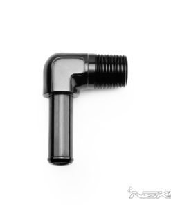 Alternative view of NZKW Barb to NPT fittings 90 degree