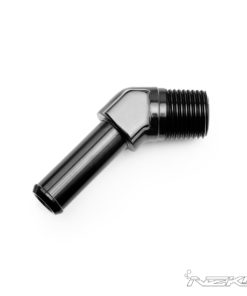 Alternative view of NZKW Barb to NPT fittings 45 degre