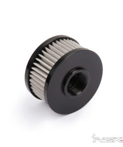 NZKW CNC Billet Breather Filter in Black Large Female