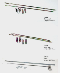 NZKW SFI Robbin Window Net Mounting kit Type B (550mm)