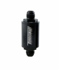 FPR Billet Fuel Filter 10um AN-6 - Black