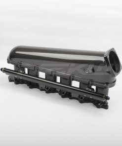 Alternative view of NZKW Carbon intake manifold for Toyota 2JZ-GTE Billet