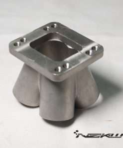 Alternative view of 4runner Cast stainless exhaust manifold collector t3/t4 flange