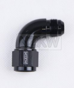 Alternative view of NZKW 90 Degree Full flow Alloy Swivel fitting - Female/male