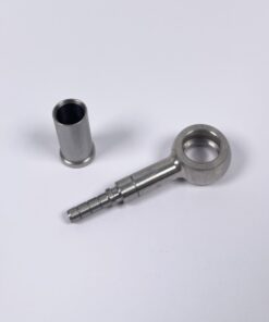 NZKW Stainless Steel Banjo Crimp On 3AN - M10