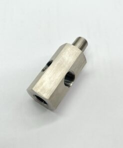 NZKW stainless steel Tees with Male/Female m10x1.0 - B0020233