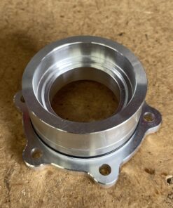 Alternative view of NZKW Billet Nissan R35 differential bearing housing