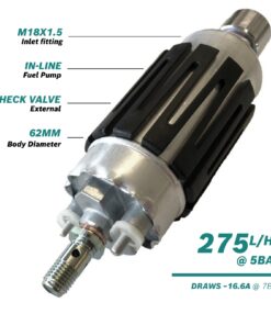 Bosch >275l/h @5bar In-line Fuel Pump 044 replacement pump