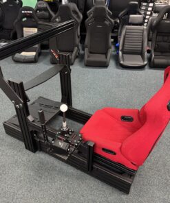 Alternative view of NZKW Pro Spec 3 racing simulator cockpit type 40160