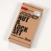 RAYS 17 HEX NUT & LOCK SET FOR 631 6H 12X1.5/12X1.25 BLACK 24PC